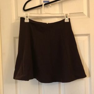 Dark Purple Urban Outfitters Skater Skirt